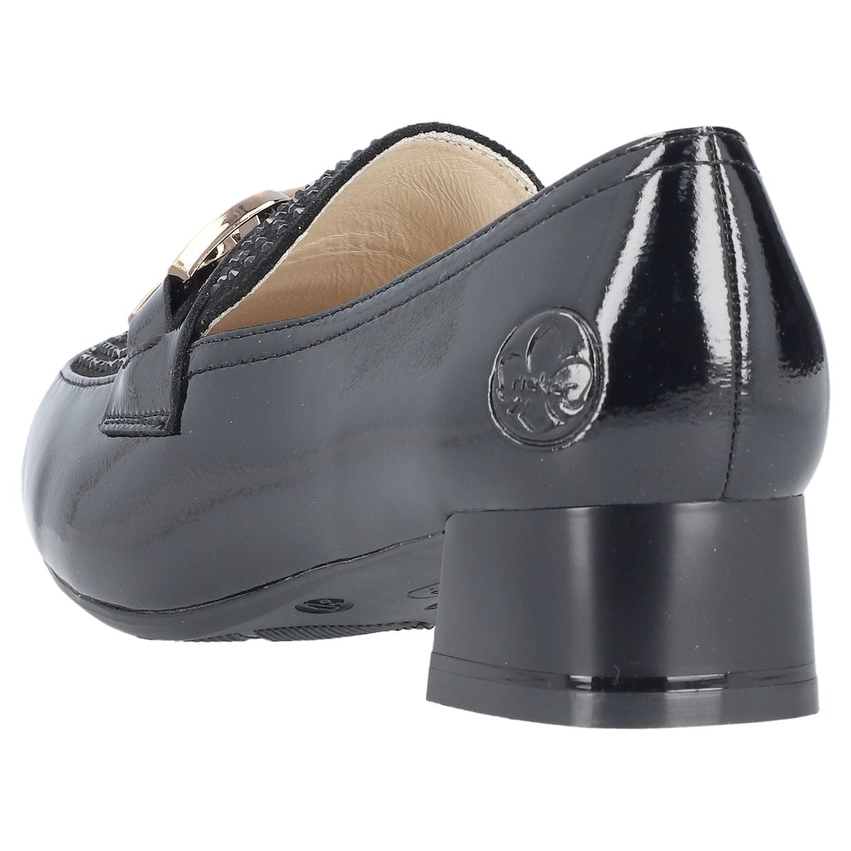 Rieker 45055 Women's Minesota Loafer in Black