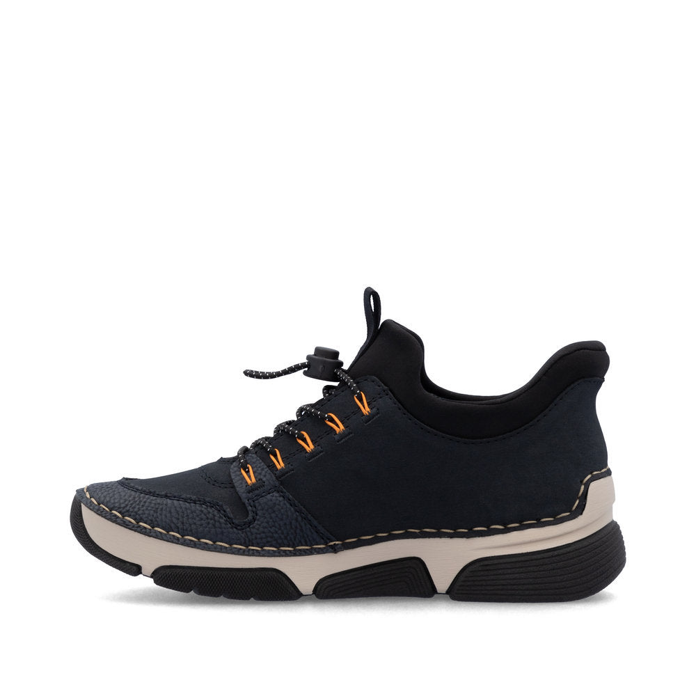 Rieker 45963 Women's Slip On Shoes in Blue