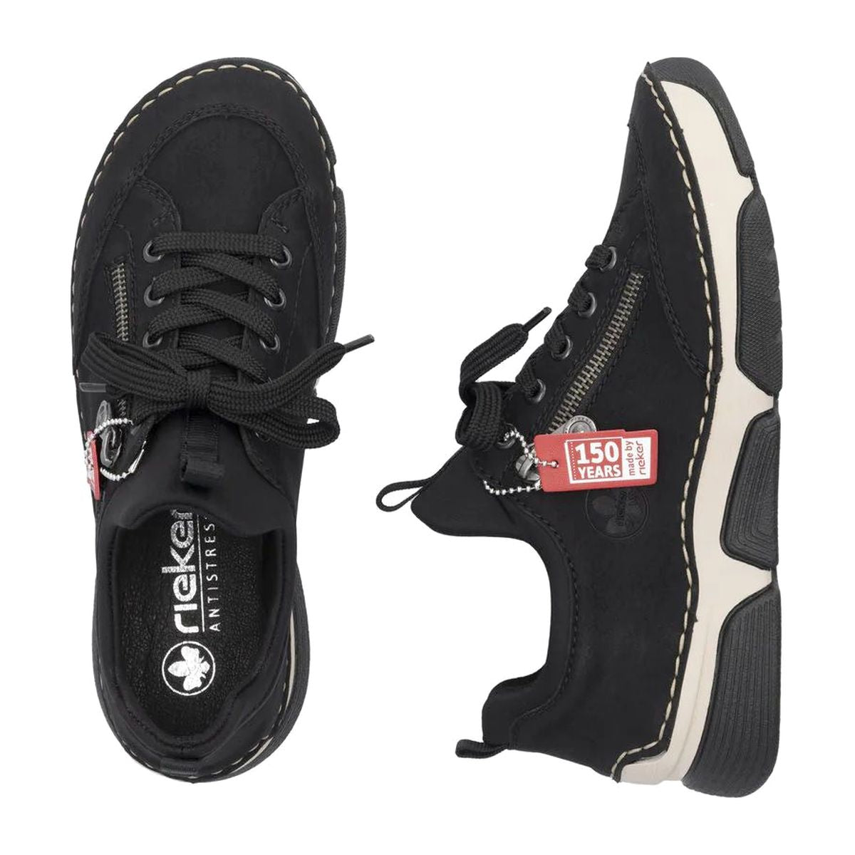 45973 Slip On Shoes in Black