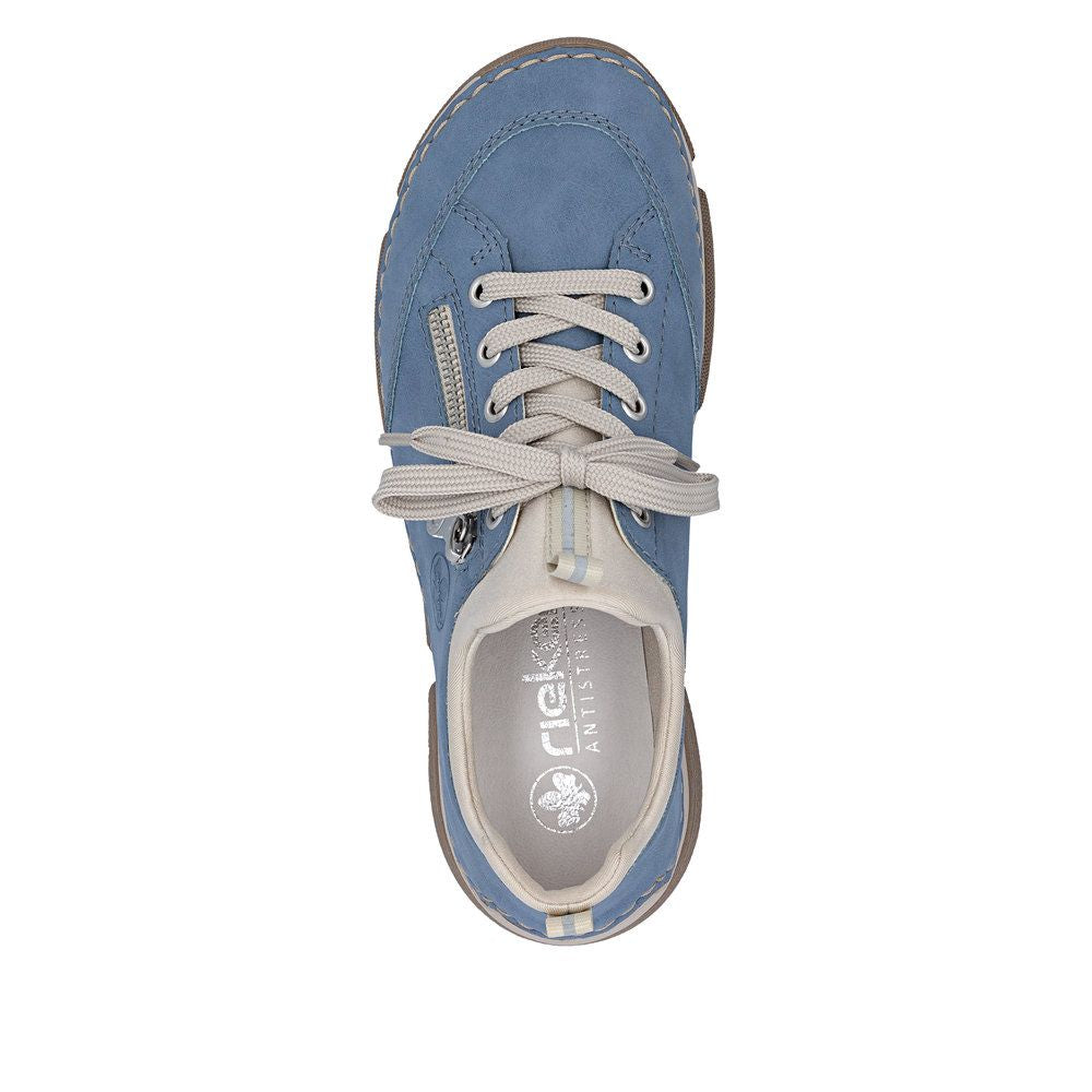 Rieker 45973 Women's Slip On Shoes in Indigo