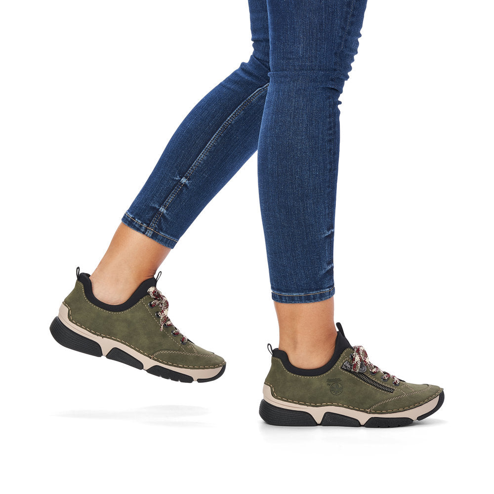 45973 Slip On Shoes in Green