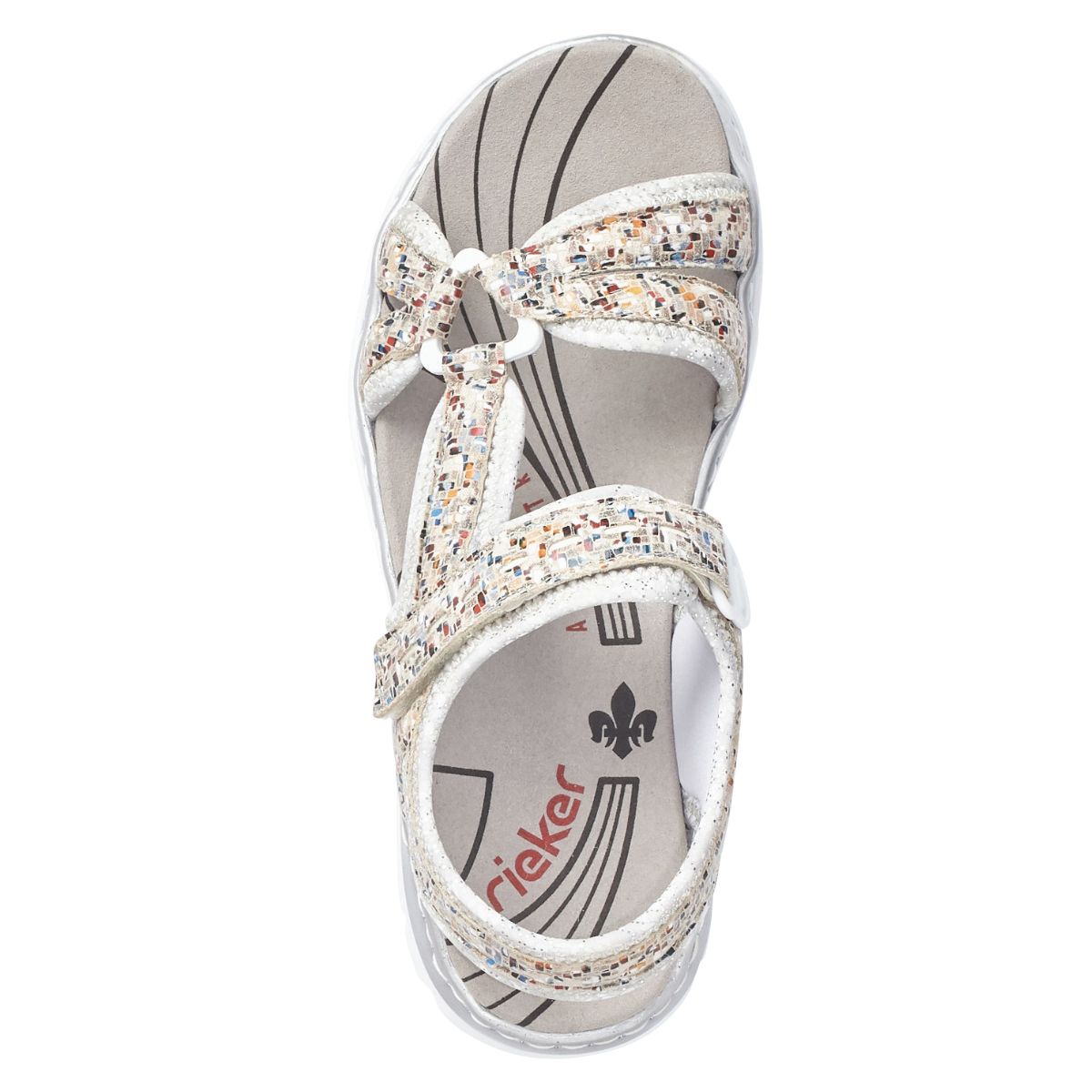 Rieker 66979 Women's Velcro Strap Sandals
