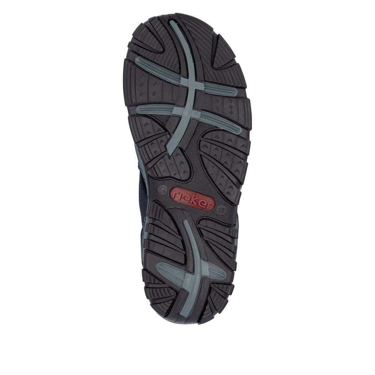 Rieker 68895-14 Women’s Knit Sandals in Black – Lightweight Summer Comfort