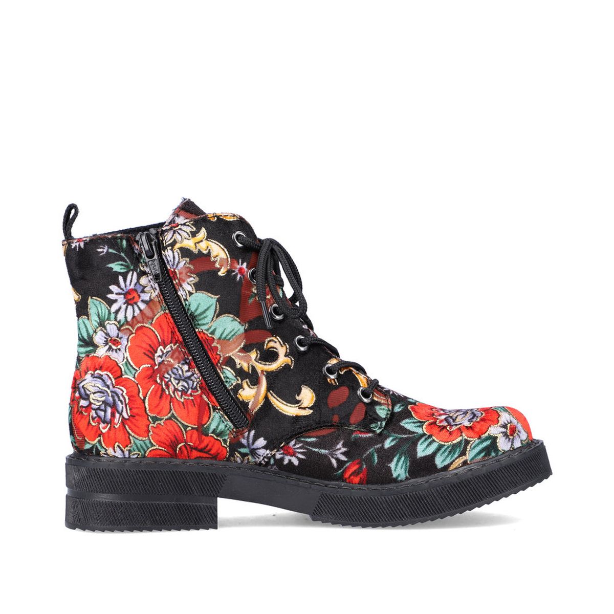 Rieker 72010 Biker Boot in Floral