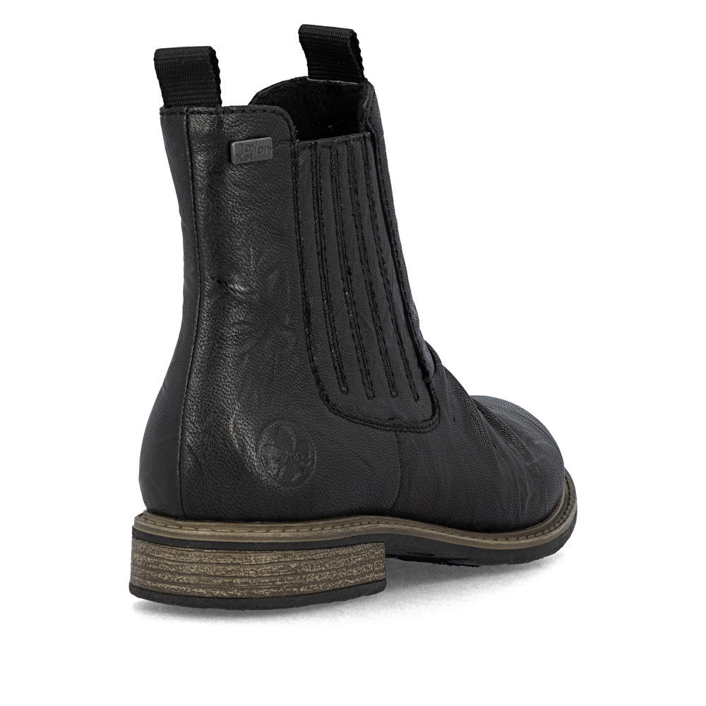 Rieker 74855 Chelsea Boot in Black