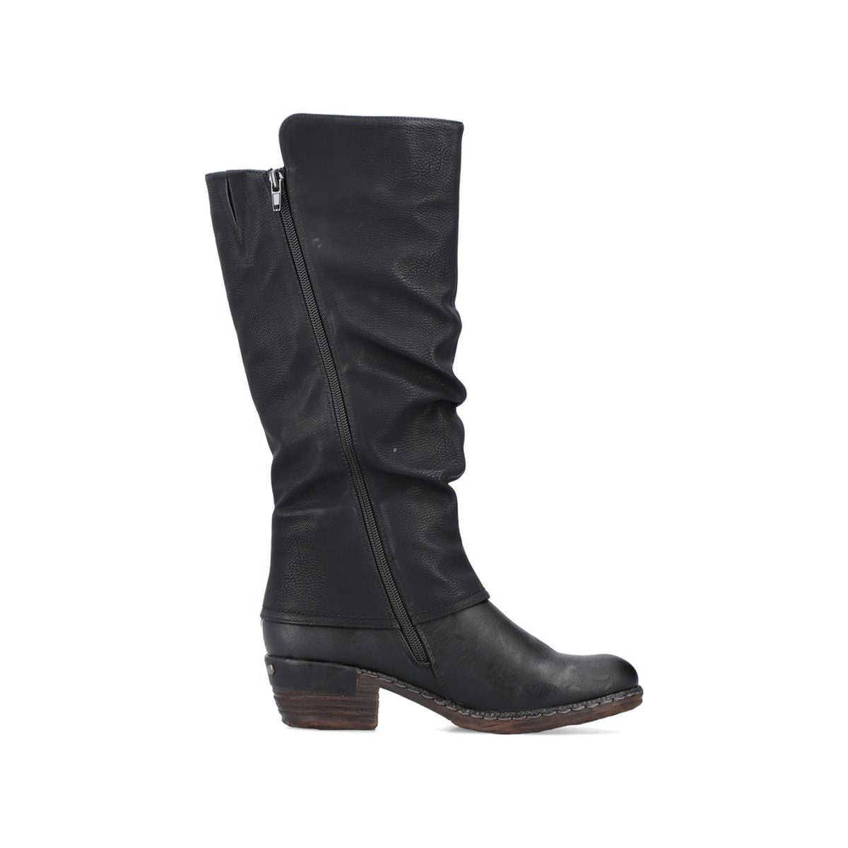 93655 Zipper High Boots