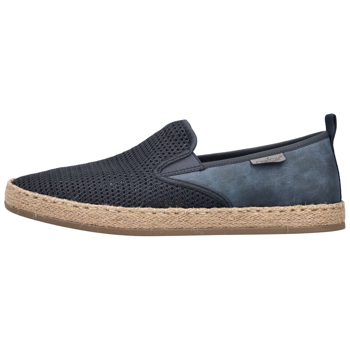 Rieker B2661 Men's Shoes in Navy
