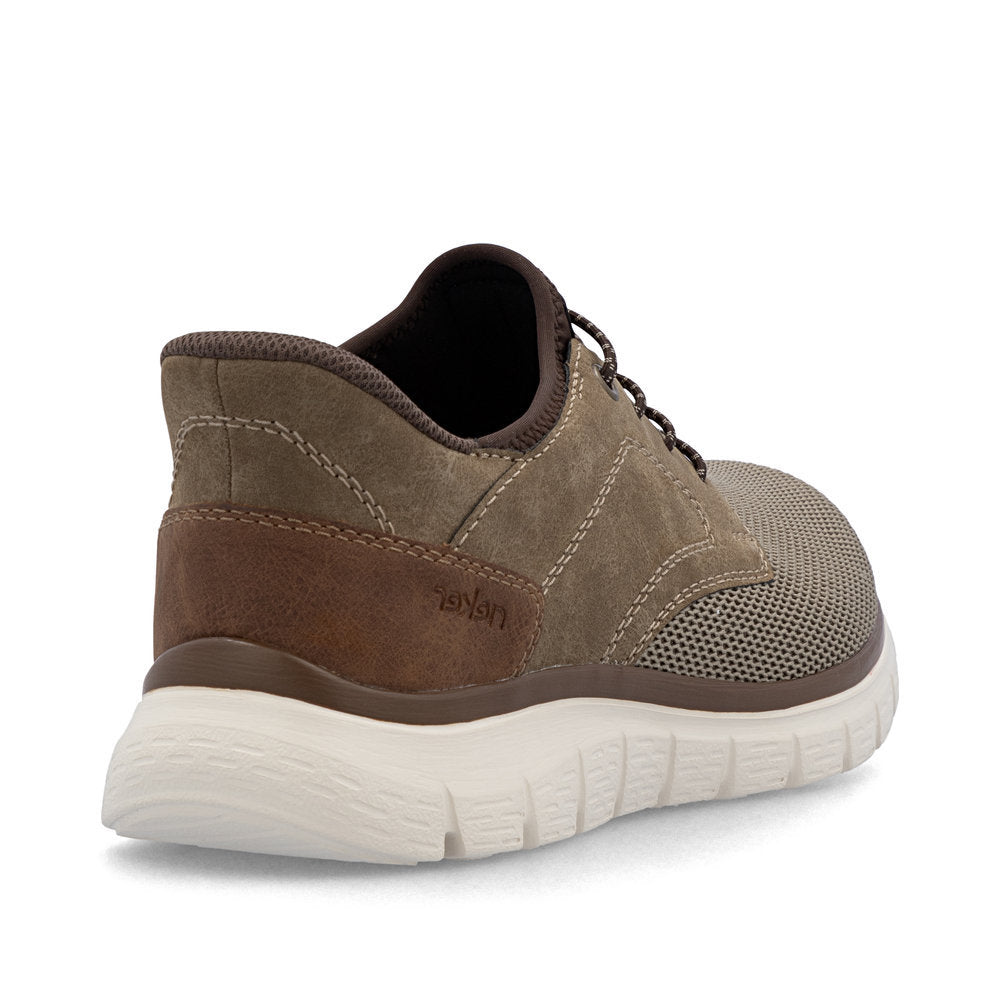 Rieker B6658 Men's Dress Casual in Brown