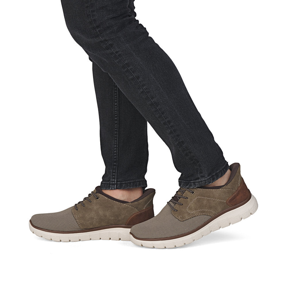 Rieker B6658 Men's Dress Casual in Brown