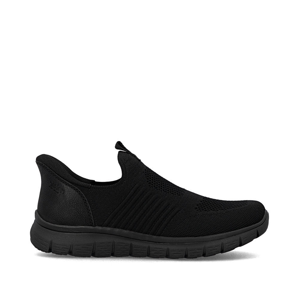 Rieker B6659 Men's Ready to Go Slip On Shoe in Black