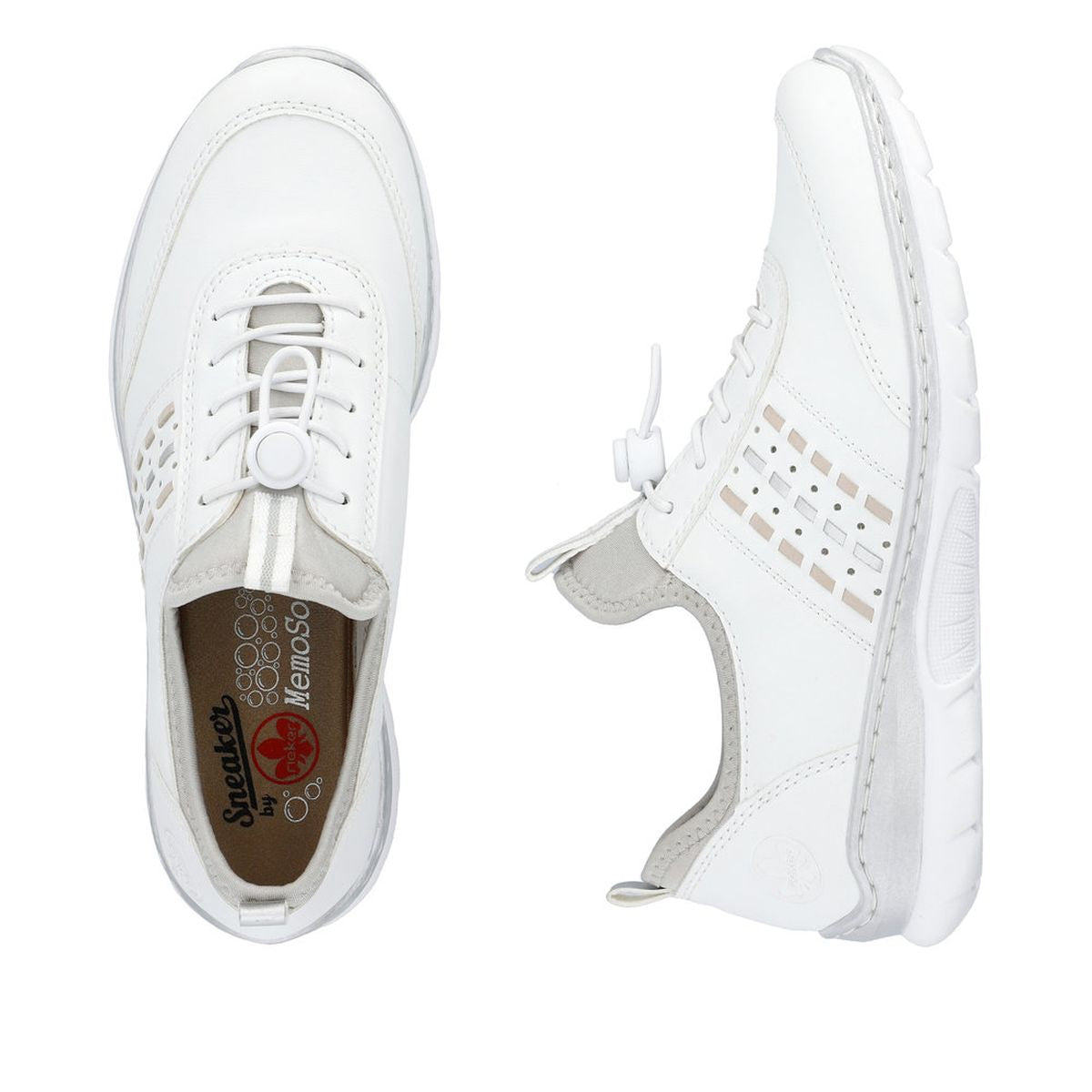 L3259 White Slip ON Shoe