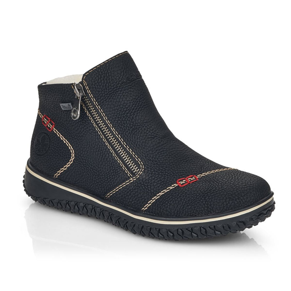 L4270 Urban Black Ankle Boots