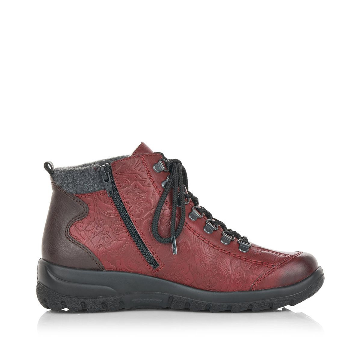 L7144 Lace Up Boots