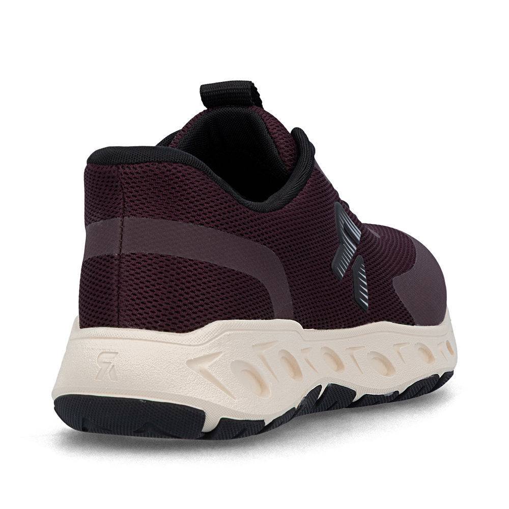 Rieker M6551 Ready to Go Sneaker in Red