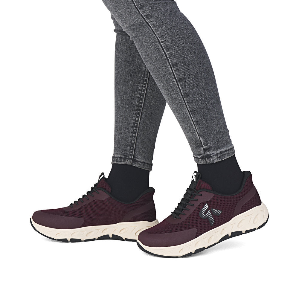 Rieker M6551 Ready to Go Sneaker in Red