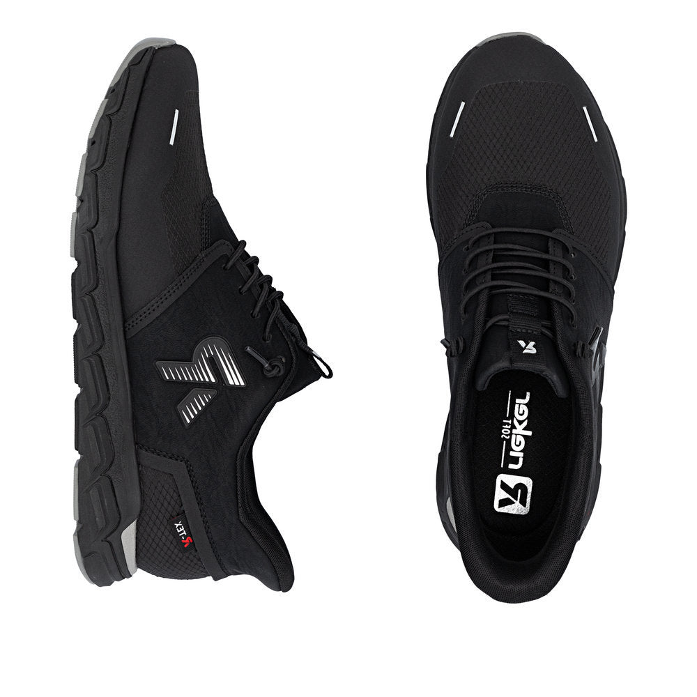 Rieker M9051 Women's Ready to Go Sneaker in Black