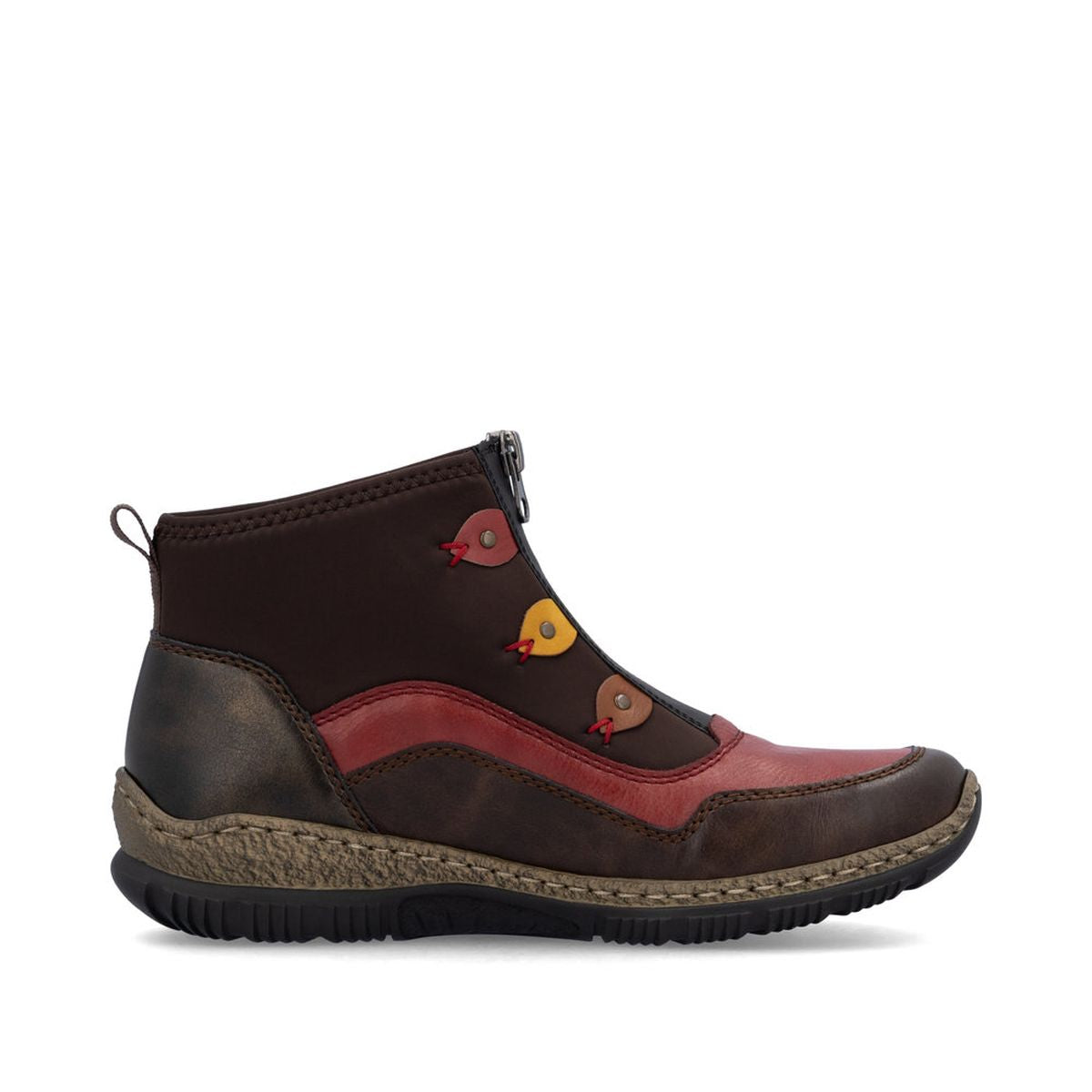 N3277 Zip Ankle Boots