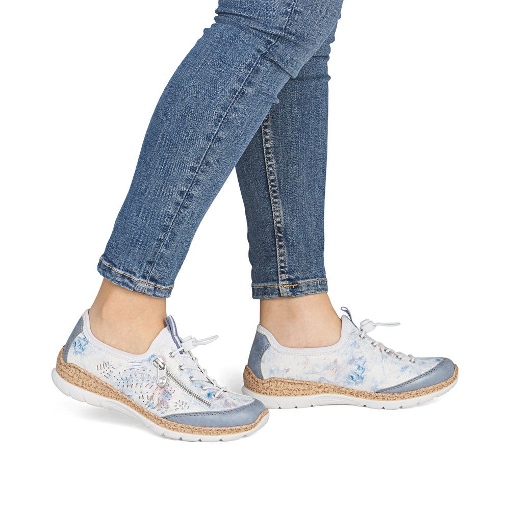 Rieker N42K6 Women's Shoe in Multi