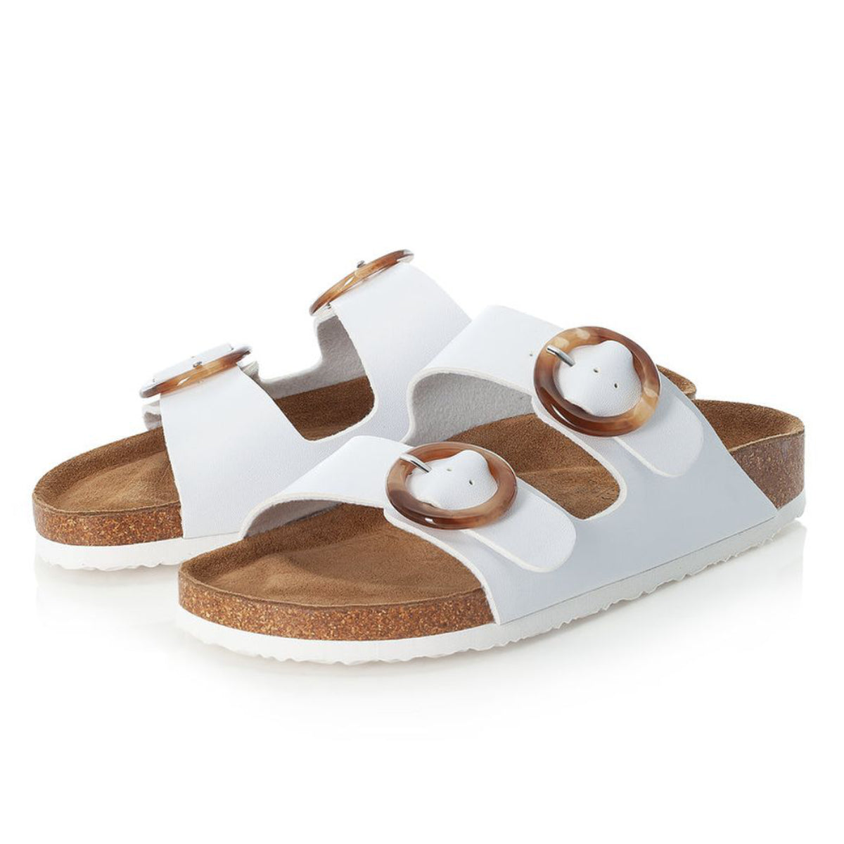 Rieker V9370 Women's Sandals in White