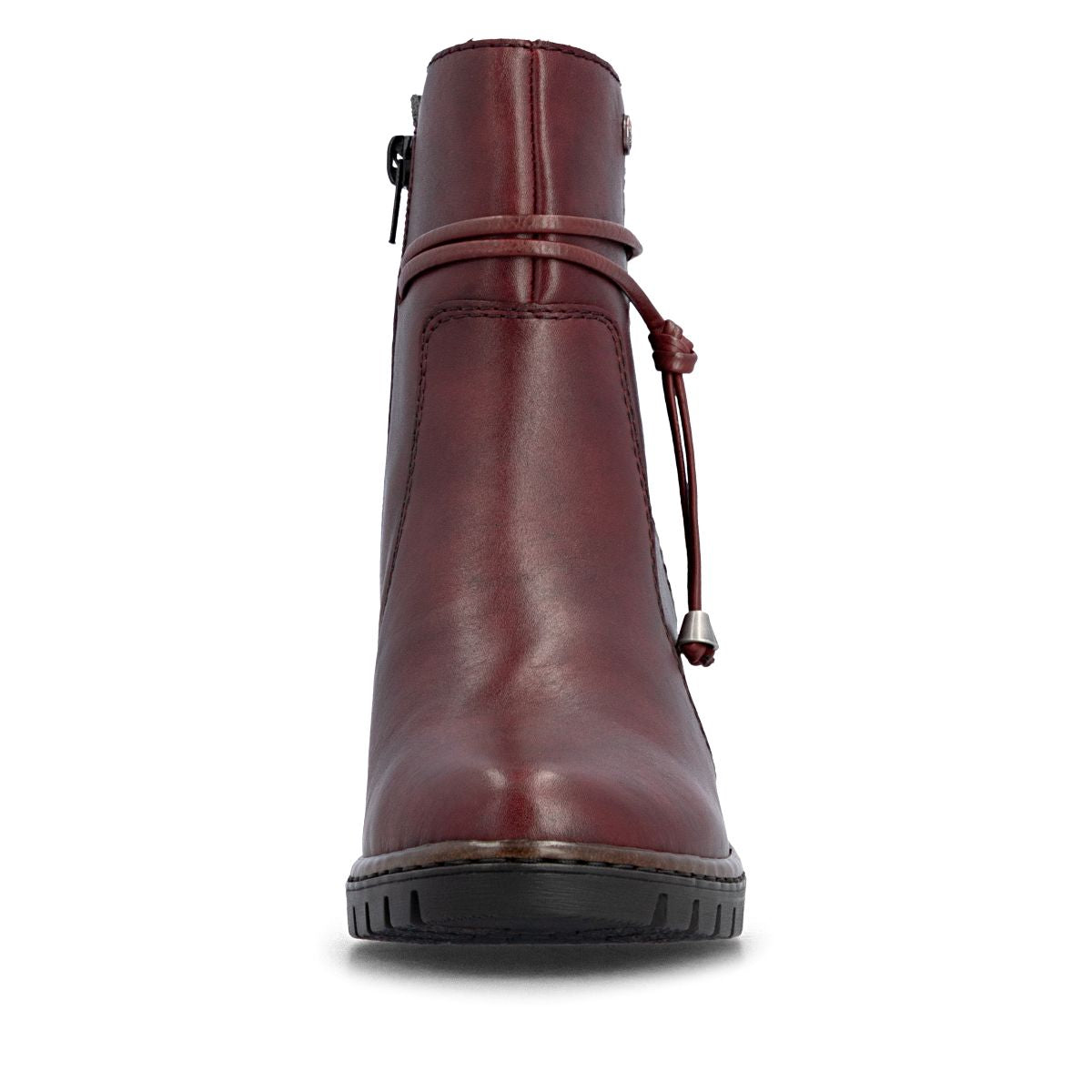 Rieker Y2567 Women's Dress Ankle Boot – Red