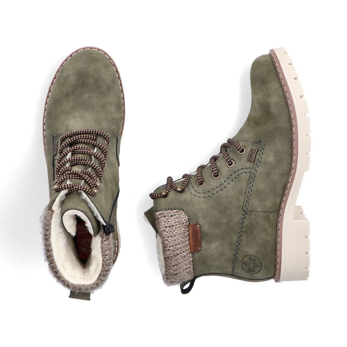 Y9118 Lace Up Boots
