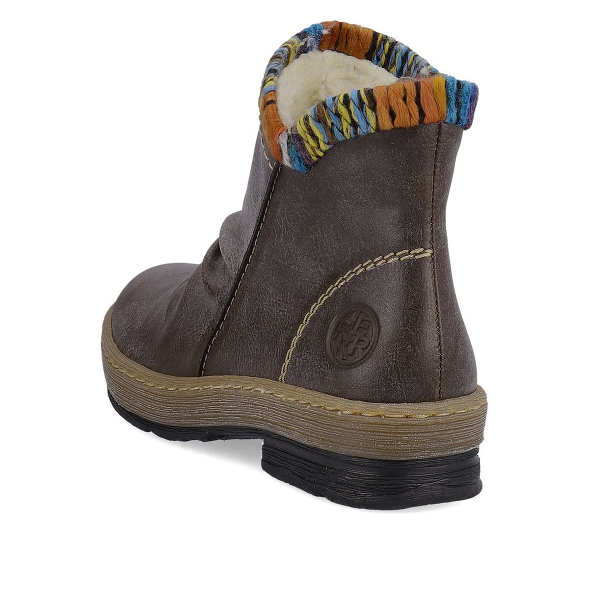 Z6755 Grey Ankle Boots