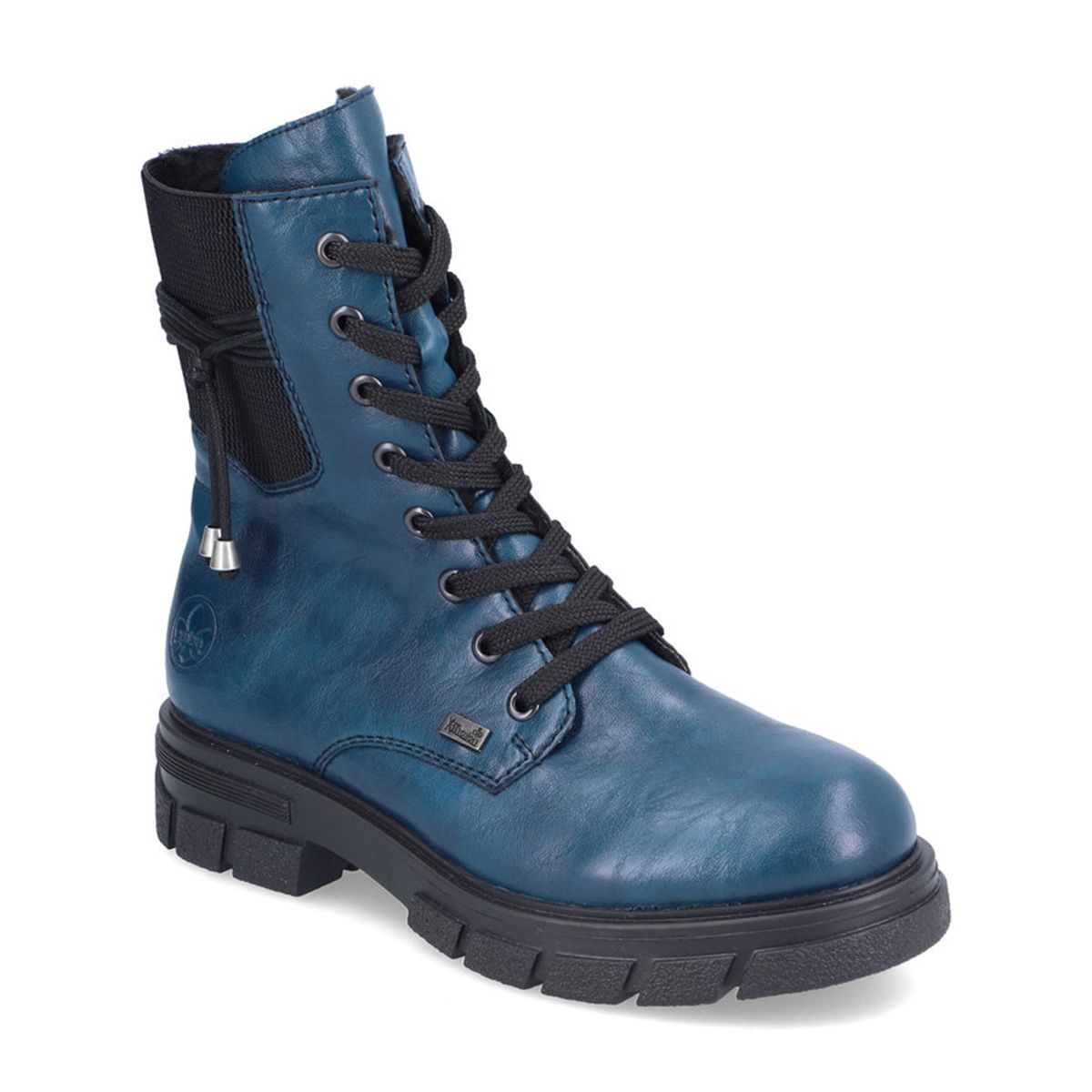 Z9124 Lace Up Biker Boots