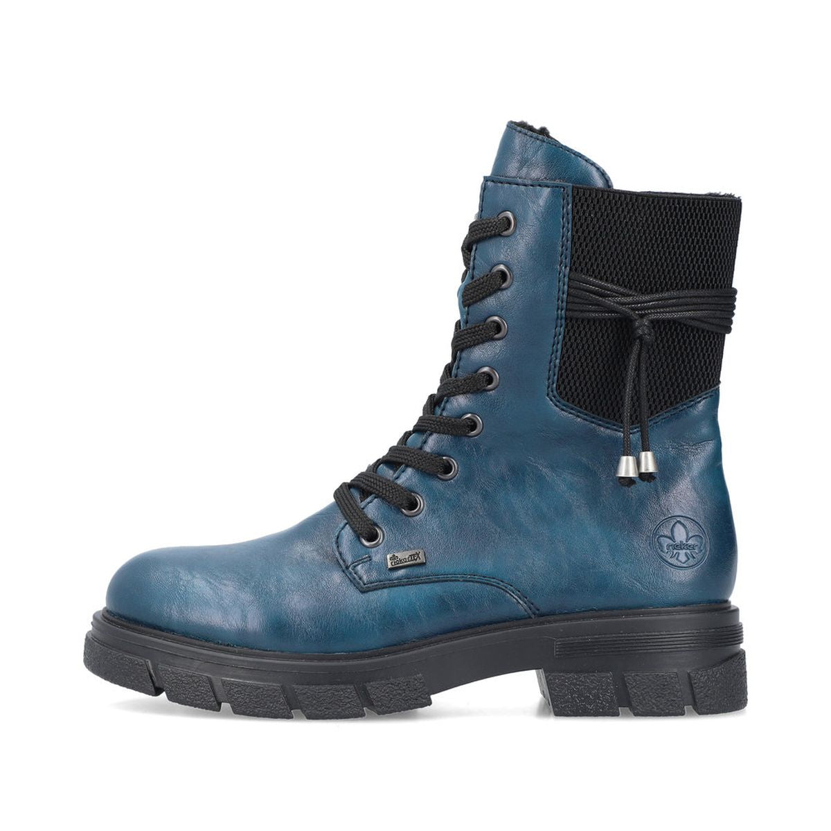 Z9124 Lace Up Biker Boots