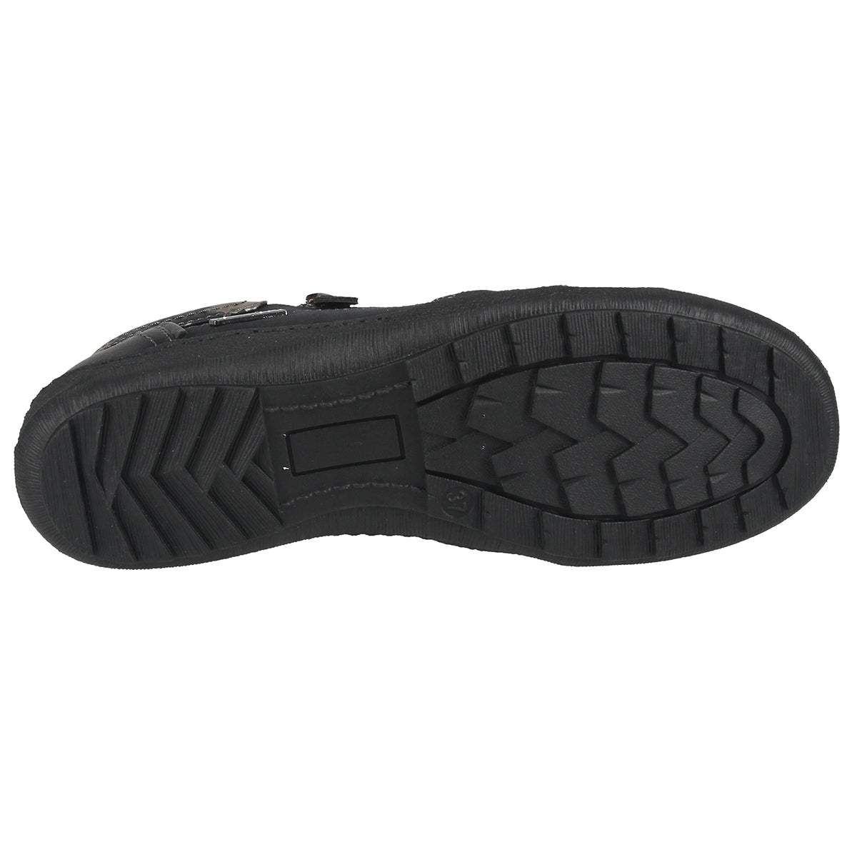 Romika Ellie 01 Side Zip Casual Waterproof Shoe in Black