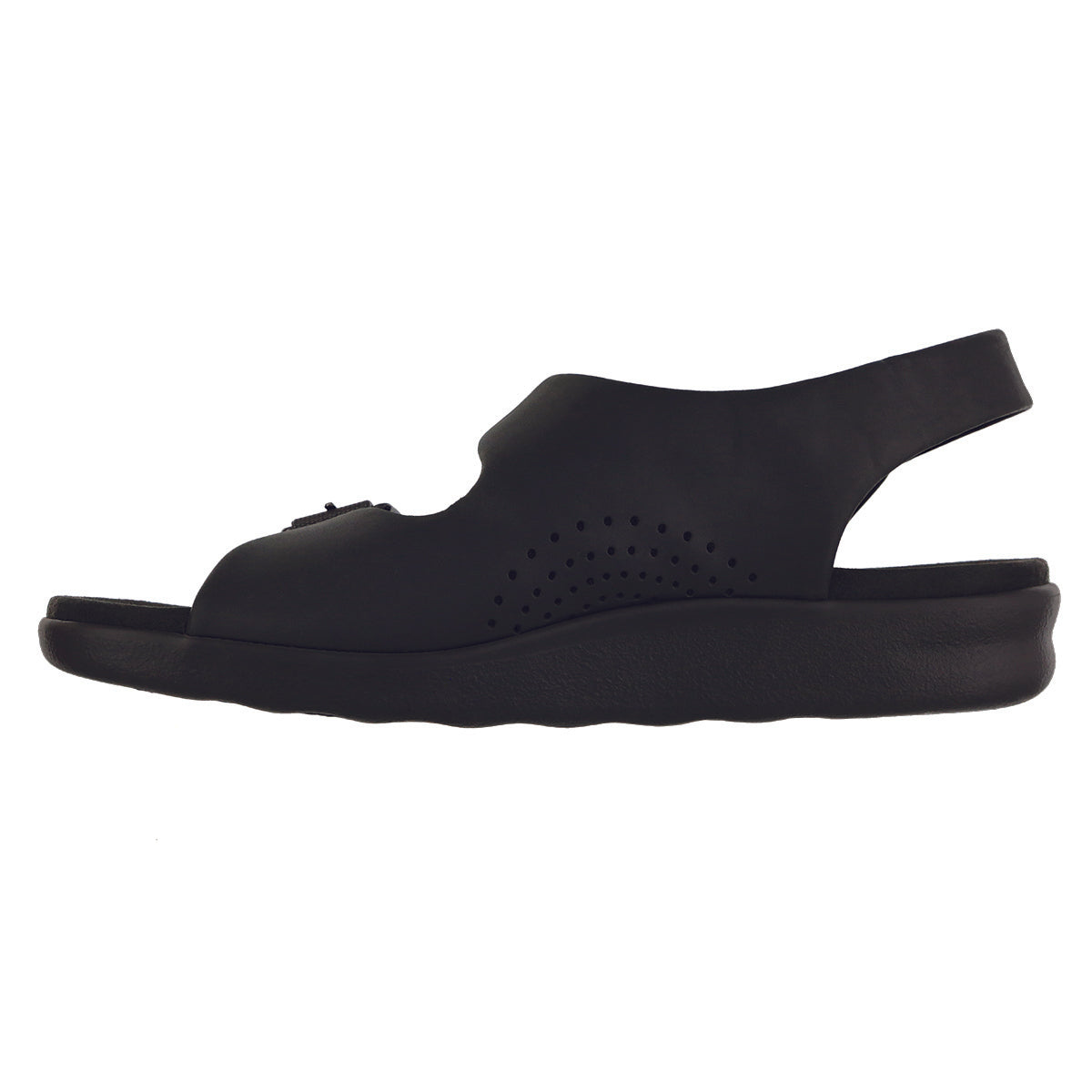 SAS Bravo Women's Heel Strap Sandal in Black