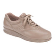 Black SAS Free Time women's walking shoe with lace-up design, cushioned sole, and soft fabric lining, shown from side angle highlighting ergonomic shape and sole flexibility. Style #0083-013