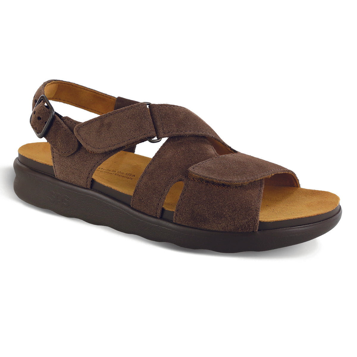 Huggy Cross Strap Sandal