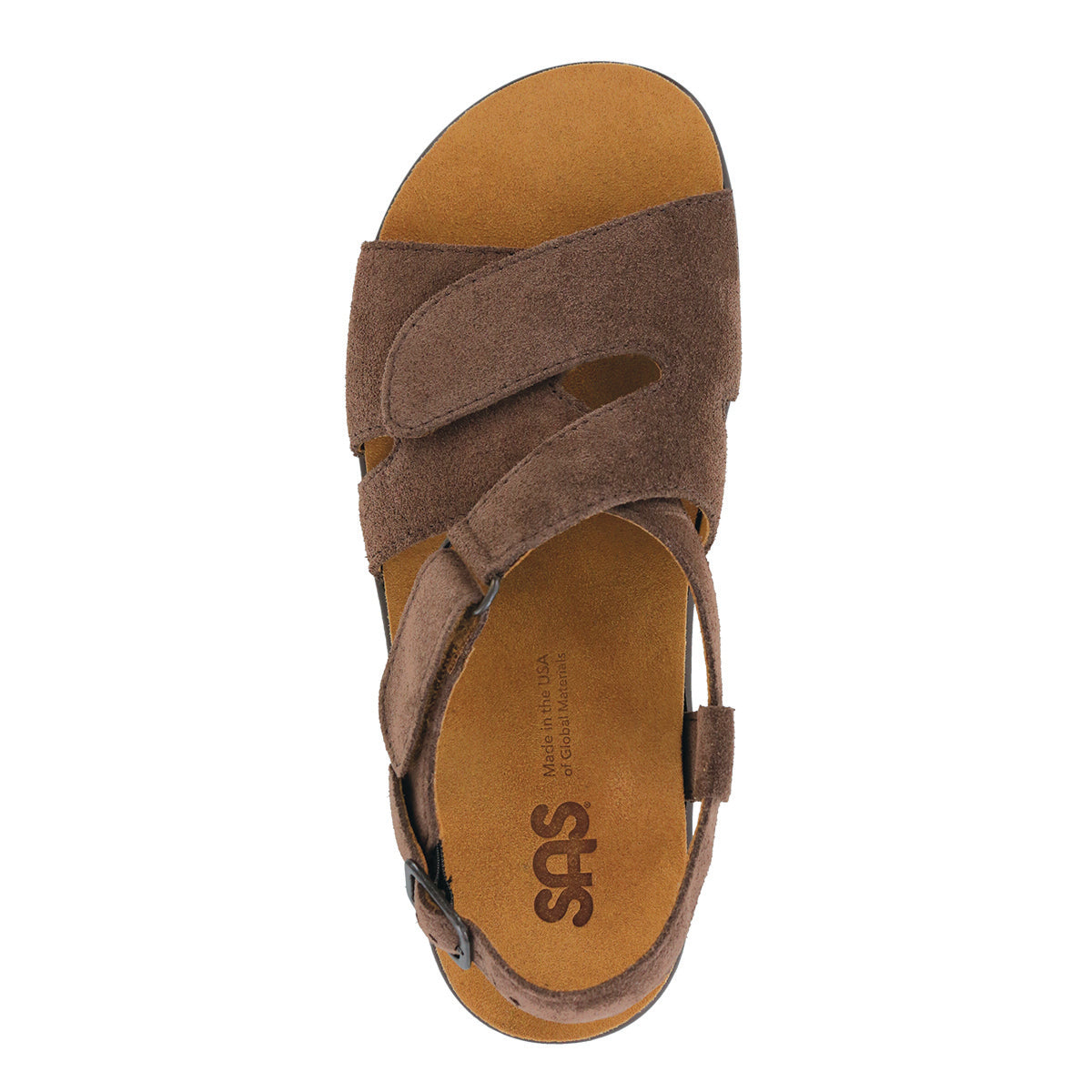 Huggy Cross Strap Sandal