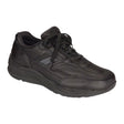 SAS Journey women’s lace-up sne aker in mesh and leather with breathable knit lining, EZ lace system, cushioned removable footbed, and durable non-marking sole. Style #2400-113