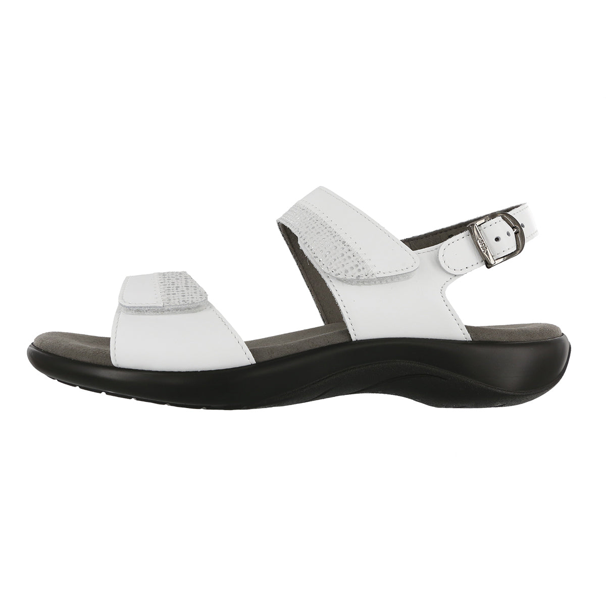 SAS Nudu Women's Heel Strap Sandal in White