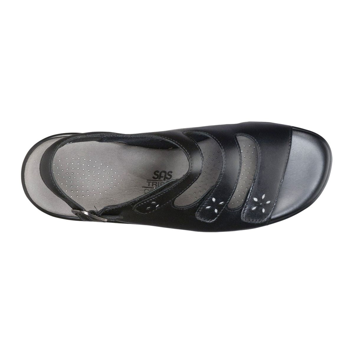 SAS Quatro Women's Slingback Sandal In Black
