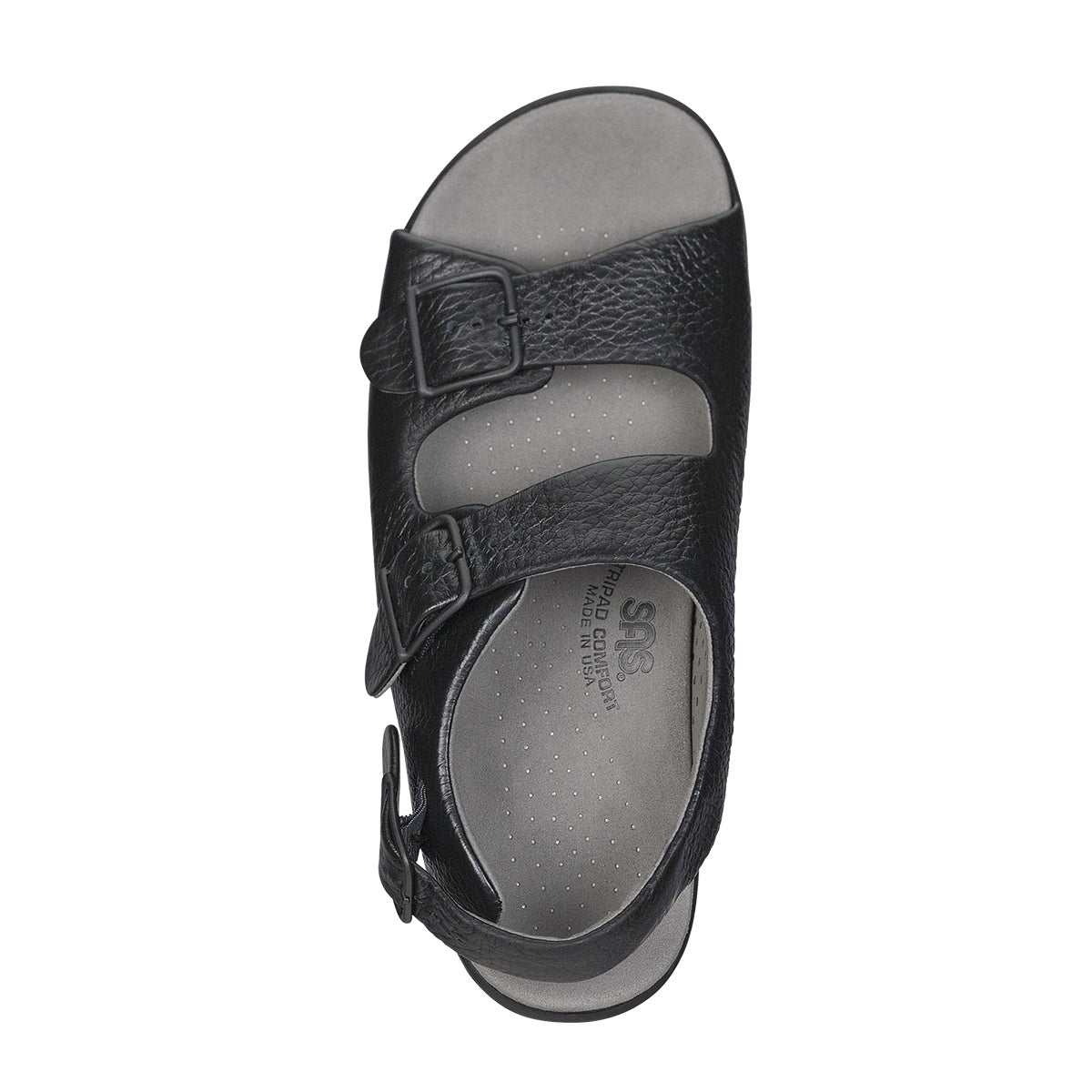 SAS Relaxed Women's Heel Strap Sandal in Black