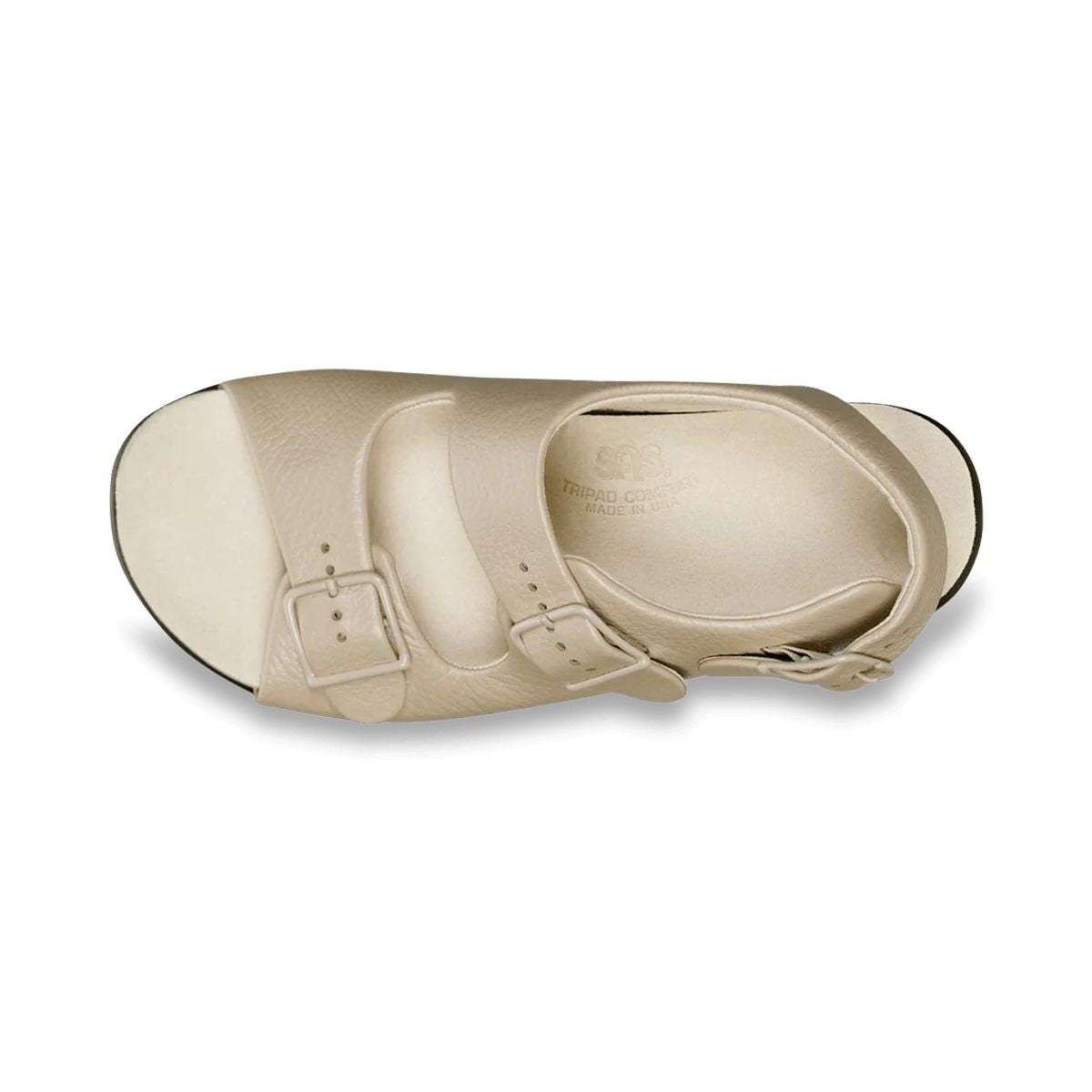 SAS Relaxed Heel Women's Strap Sandal In Natural