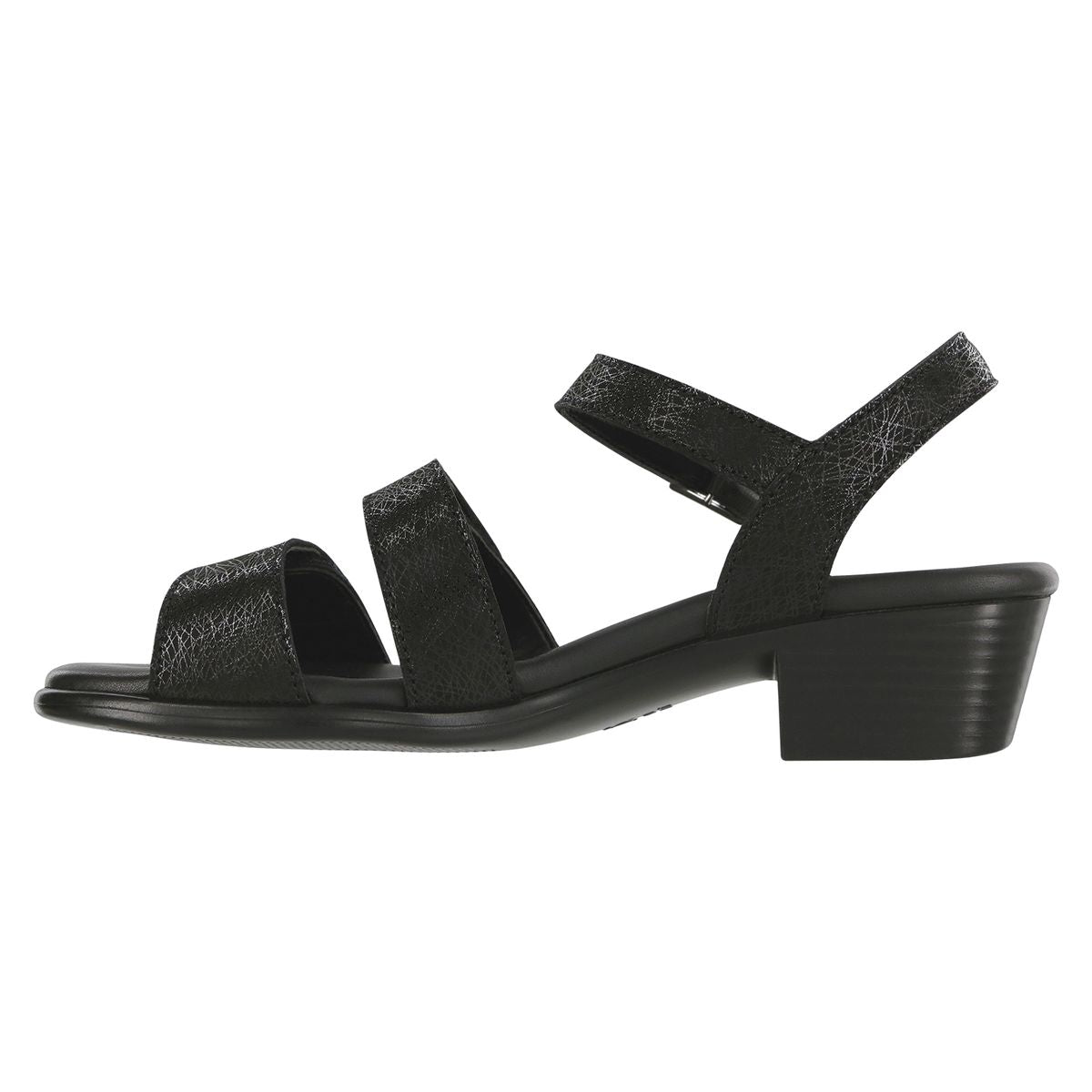 SAS Savanna Women's Heel Strap Sandal In Black