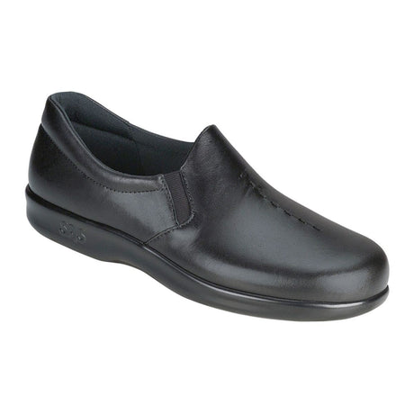 SAS Viva women’s slip-on loafer in black with genuine leather upper, cushioned TRIPAD® footbed, and CoolSTEP™ technology for all-day comfort. Style #1940182