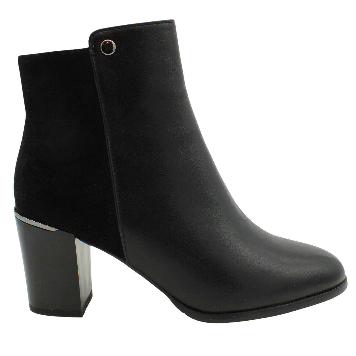 #F3263 Side Zip Ankle Boot