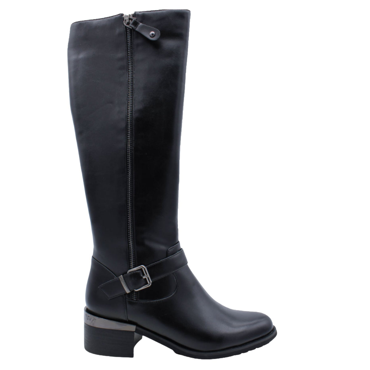 #F7002 Side Zip High Boots