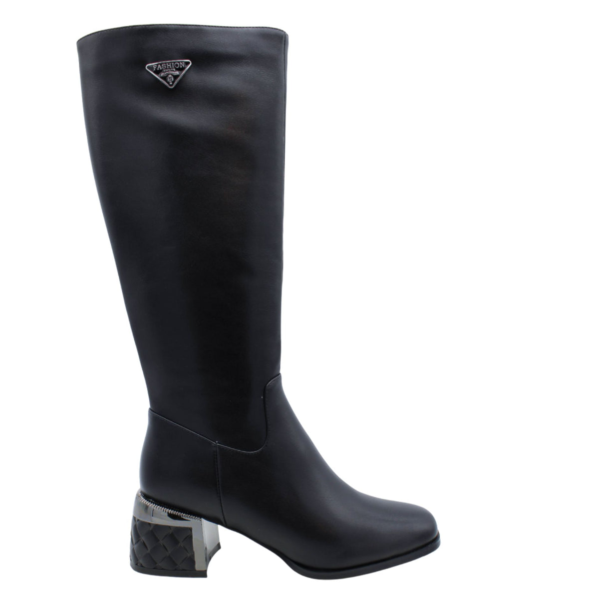 #F7007 Side Zip High Boots