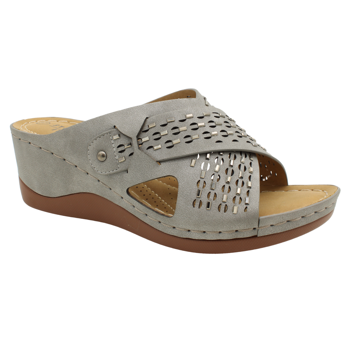S5035 Wedge Slide Sandal