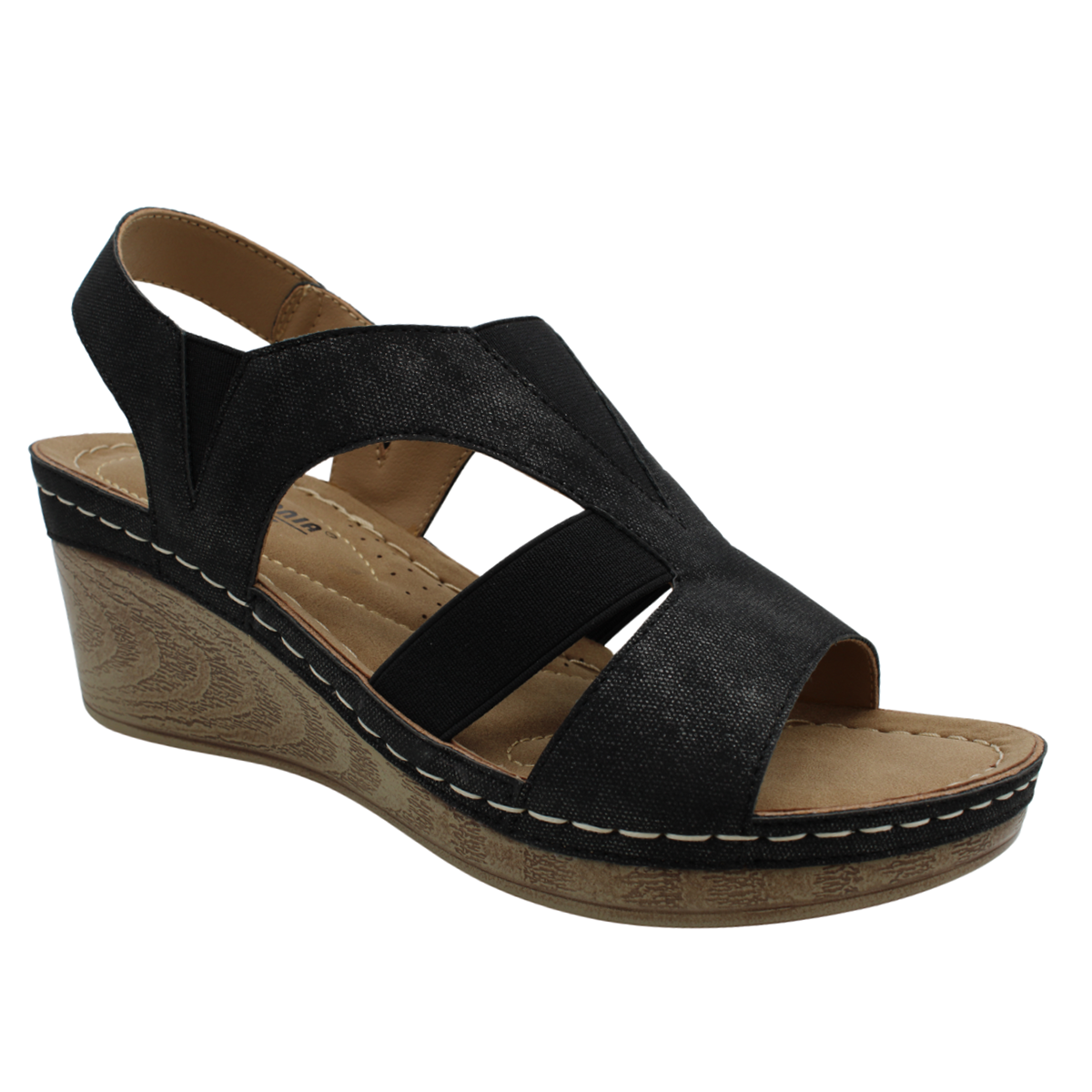S5416 Wedge Backstrap Sandal