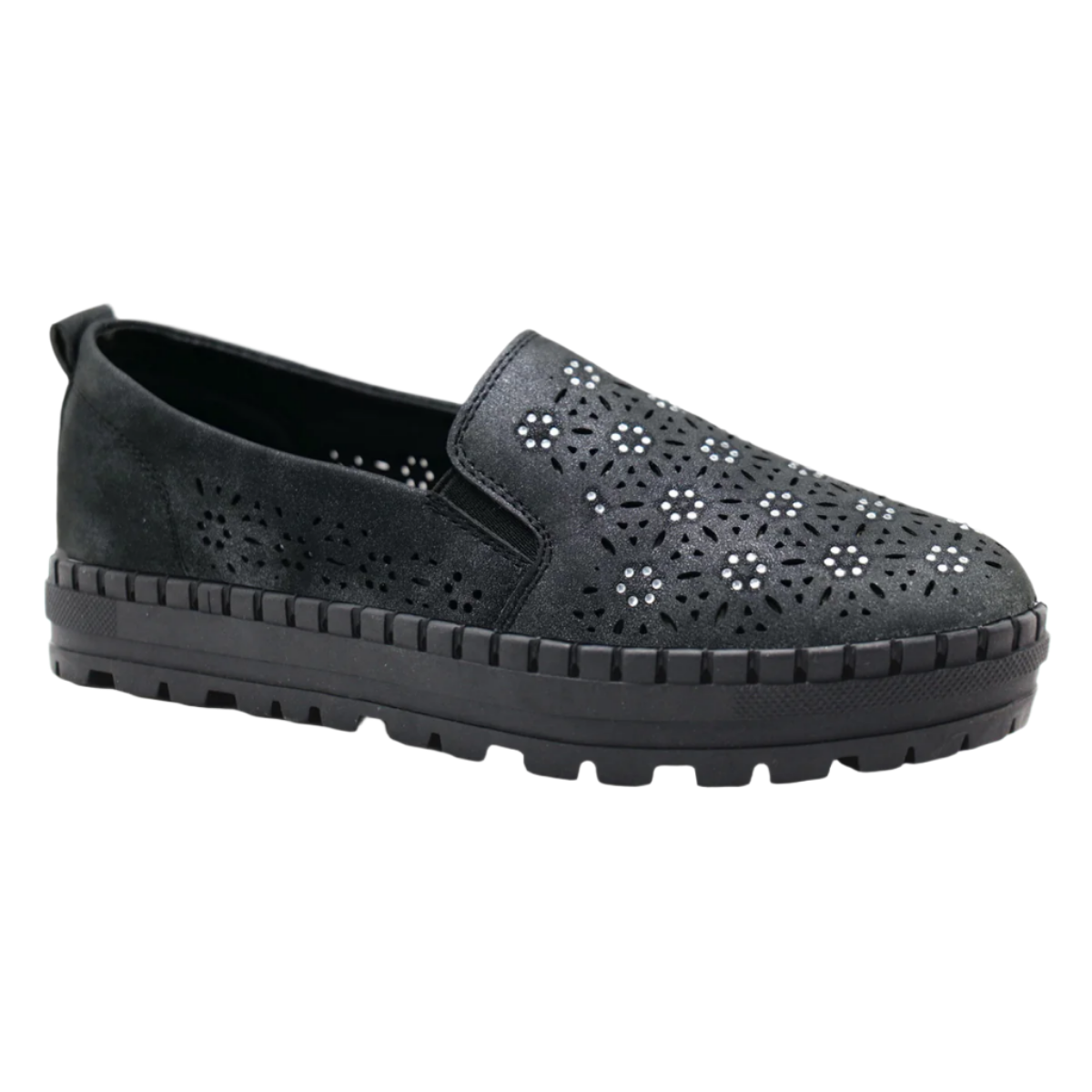 S5481 Sparkle Slip On Shoe