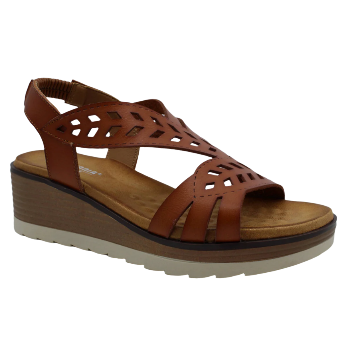 S5586 Wedge Cutout Sandal