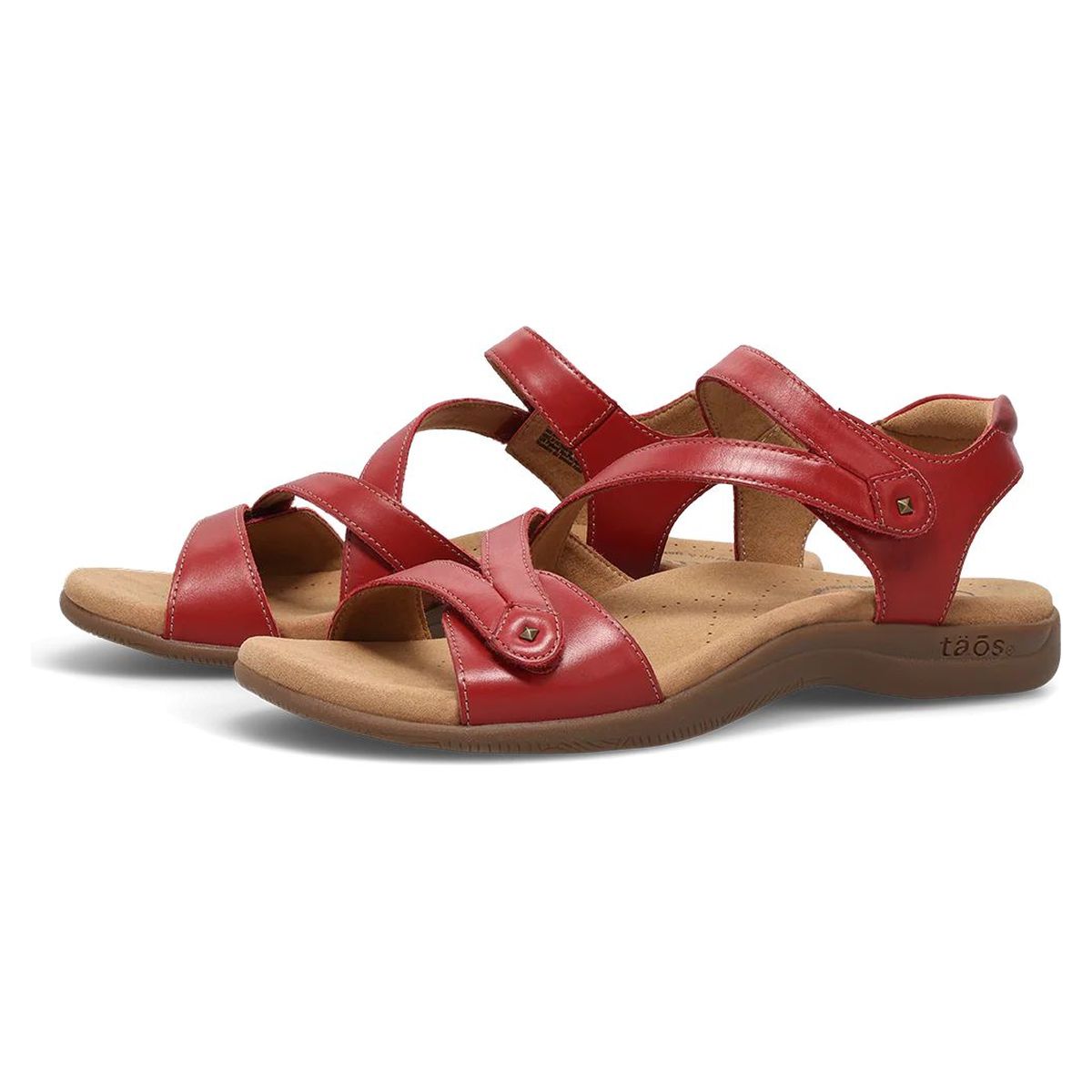Big Time Slip On Sandal in Red