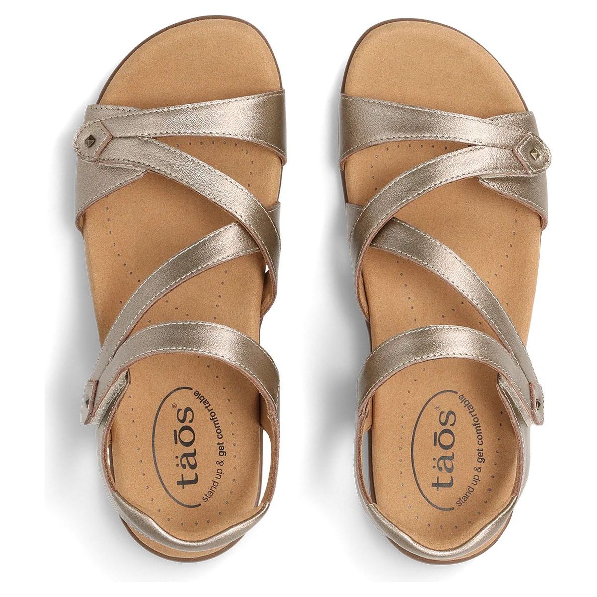 Big Time Slip On Sandal in Champagne