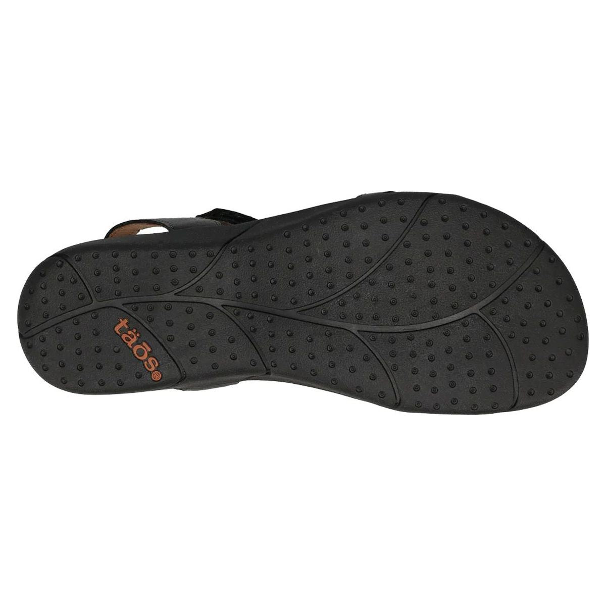 Taos Trophy 2 Adjustable Strap Sandal in Black